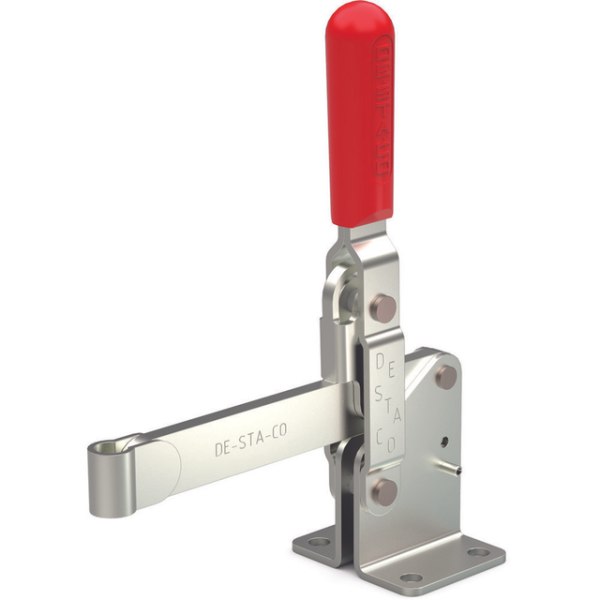 Handspanner mit vertikaler Handgriffstellung, maasiver Spannarm, Haltekraft: 1.200, Spannarmlänge 8.