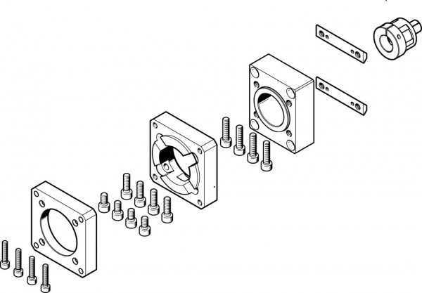 EAMM-A-R38-60H Axialbausatz