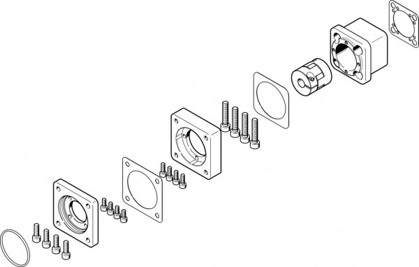 EAMM-A-D32-40G-S1 Axialbausatz