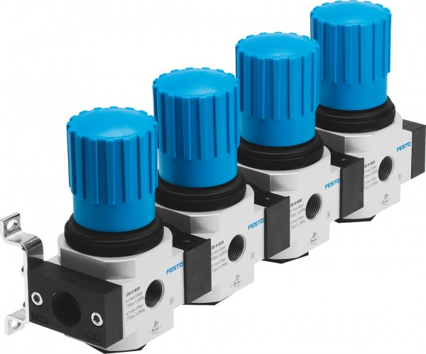 LRB-3/8-D-7-O-K4-MIDI Druckregelventil-Batterie