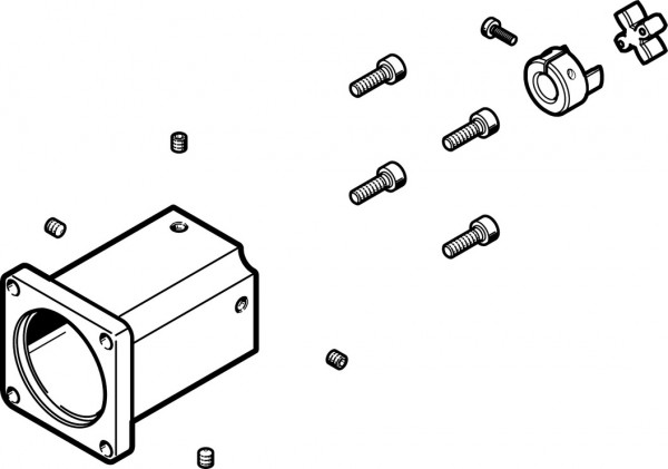 EAMM-A-V20-28A Axialbausatz