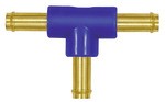 ID: 133410 - T-Schlauchverbindungsstutzen, für Schlauch LW 3 mm, Messing/POM