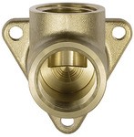 ID: 112609 - Deckenwinkel zur Wandbefestigung, 2 x G 1/2 IG