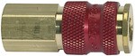 ID: 107675 - Unverwechselbare Schnellverschlusskupplung NW 7,8, G 1/4 IG, rot