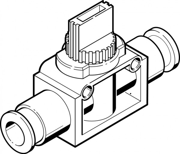 HE-3-QS-6 Absperrventil