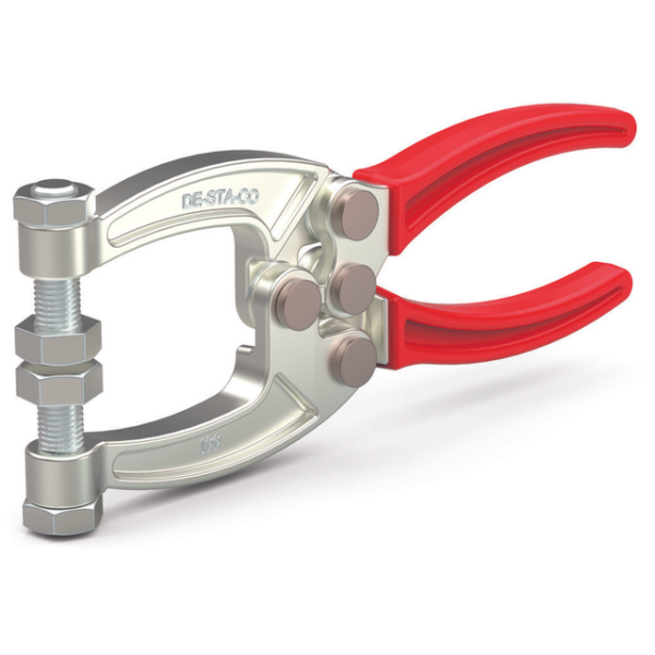Spannzange, mit zwei einstellbaren Spindeln, Max. Haltekraft 1560N, Max. Werkstückdicke 20,8