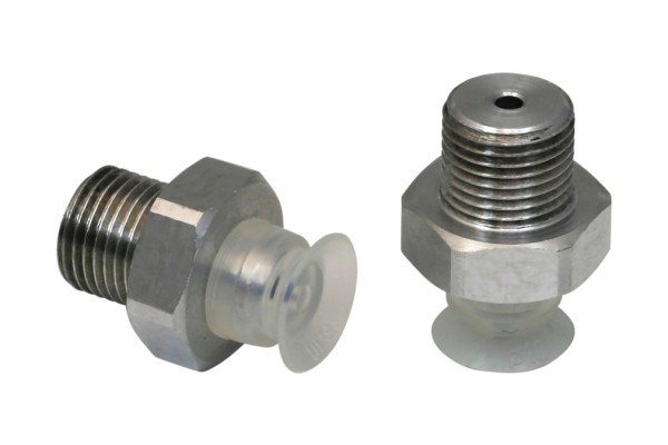 Flachsauggreifer (rund) PFYN 10 SI-55 G1/8-AG