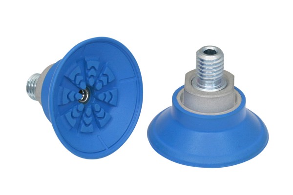 Flachsauggreifer (rund) SAF 40 NBR-45 M10-AG