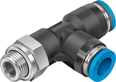 QSTL-G1/4-6-100 T-Steckverschraubung