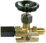 ID: 102673 - Manometer-Absperrventil, Zapfen - Spannmuffe, ES 1.4571, G 1/2