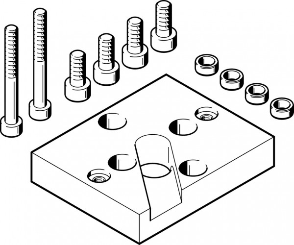 HAPG-SD2-29 Adapterbausatz
