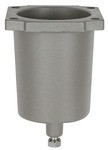 ID: 137319 - Edelstahlbehälter für Edelstahl-Guss-Filter/Filterregler BG1, BG3