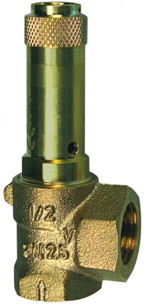 ID: 105611 - Eck-Sicherheitsventil, Flüssigkeiten, G 1 1/4 Ansprechdruck 2 bar