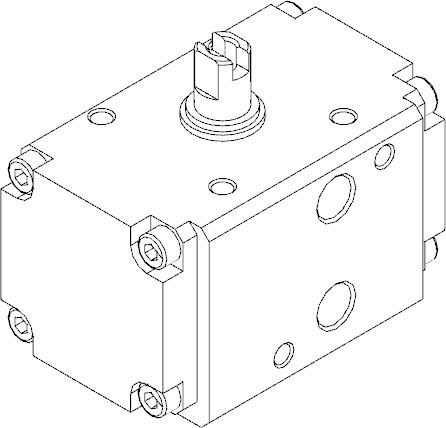 DAPS-0008-090-R-F03 Schwenkantrieb