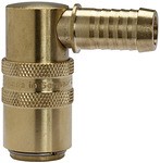 ID: 107955 - Temperierkupplung DN 9, Zapfen 13 mm, Absperrventil, Tülle 90°