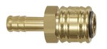 ID: 107216 - Schnellverschlusskupplung NW 7,2, Messing blank, Tülle LW 9 ID: 107216 - Schnellverschlusskupplung NW 7,2, Messing blank, Tülle LW 9