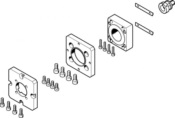 EAMM-A-R38-40G Axialbausatz