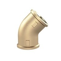 ID: 194116 - Winkelstück, 45°, innen/innen, G 1/2, Druck 16 bar, Messing blank