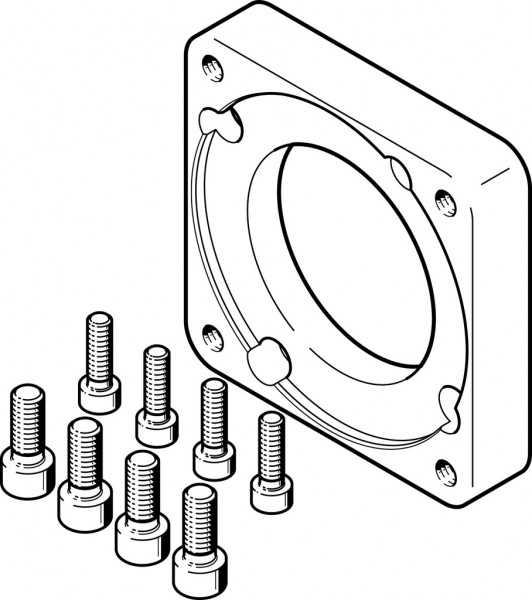 EAMF-A-77A-100A Motorflansch