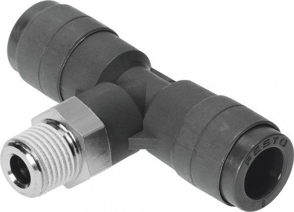 QST-V0-3/8-12 T-Steckverschraubung