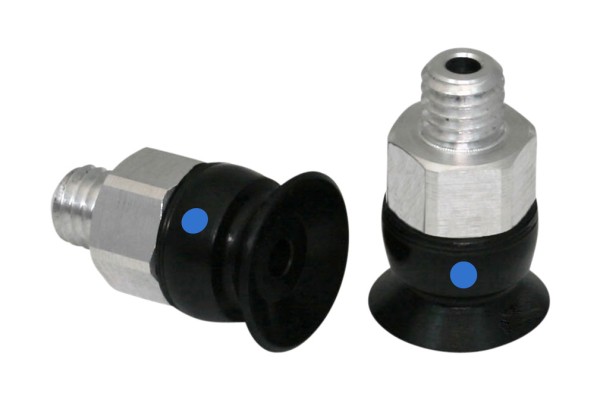 Flachsauggreifer (rund) PFYN 10 NBR-AS-55 M5-AG