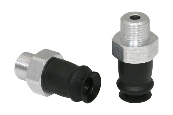 Faltenbalgsauggreifer FSGA 11 NBR-55 G1/8-AG