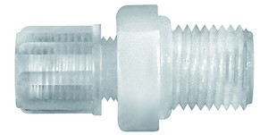 ID: 110905 - Gerade Einschraubverschraubung G 1/4 a., f. Schlauch 8/10 mm, PFA