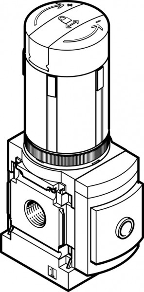 MS6-LRB-1/2-D7-A4-AS Druckregelventil