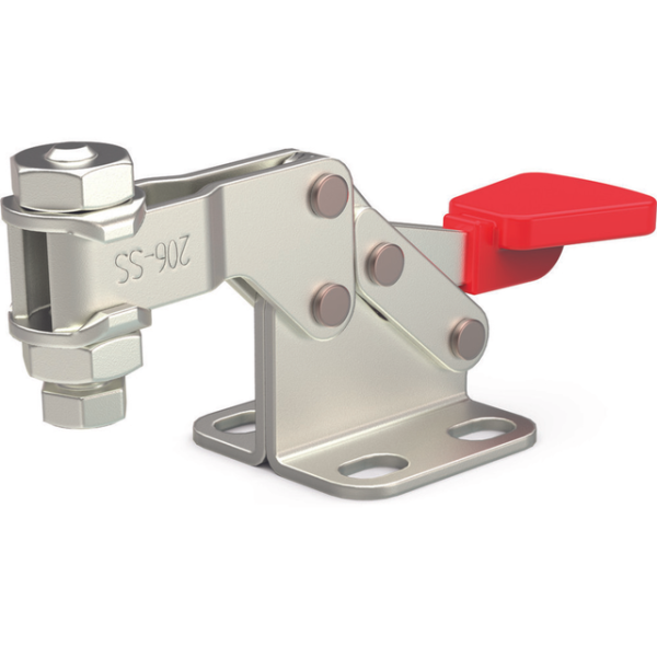 Horizontal-Kniehebelspanner, U-Spannarm, erhöhter Spannarm, Max. Haltekraft 440N, Spannarm Öffnungsw