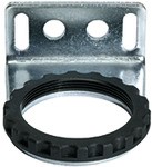 ID: 100439 - Haltewinkel mit Mutter M50x1,5, f. »multifix«, BG 3, G 1/2, G 3/4