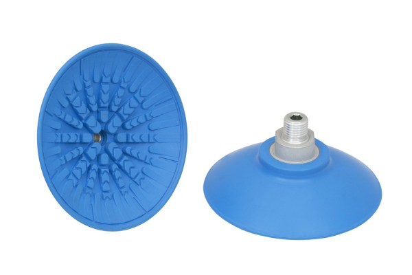 Flachsauggreifer (rund) SAF 100 NBR-45 G1/4-AG