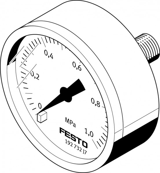 MA-50-1-G1/4-MPA Manometer