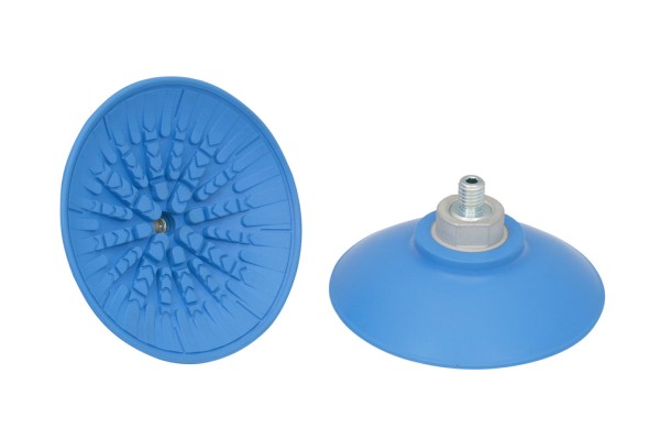 Flachsauggreifer (rund) SAF 100 NBR-45 M10-AG