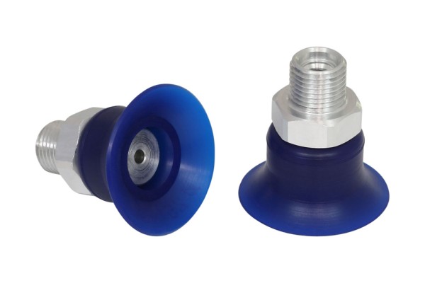 Flachsauggreifer (rund) PFYN 25 PU-55 G1/8-AG