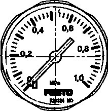 MA-27-1.0-M5-MPA Manometer
