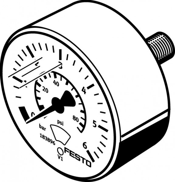 MA-23-6-R1/8 Manometer