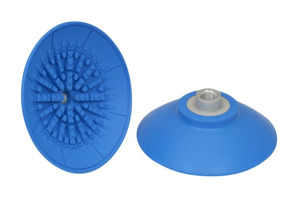 Flachsauggreifer (rund) SAF 125 NBR-45 G3/8-IG