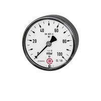 ID: 199304 - Kapselfedermanometer, G 1/4 hinten zentrisch, 0 - 160 mbar, Ø 63