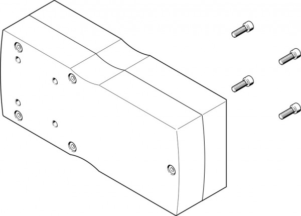 EAMM-U-145-D80-126AA-188 Parallelbausatz