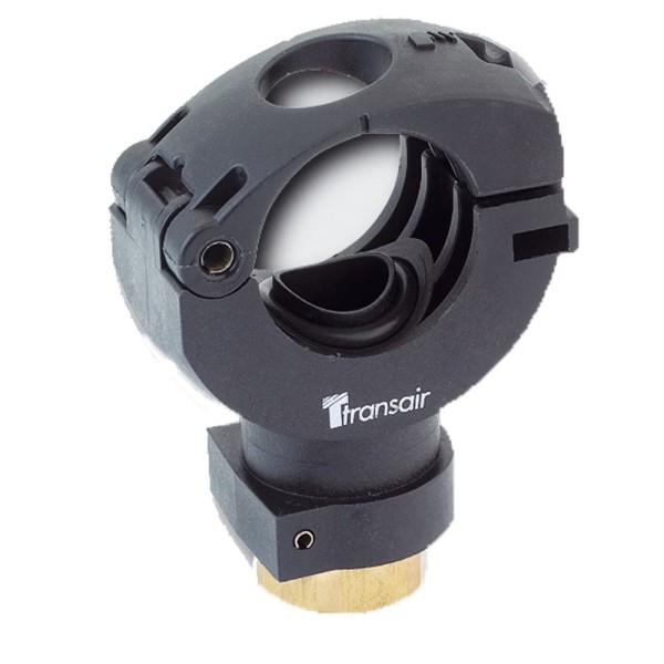 Transair Mini-Schnellflansch mit Gewinde Ø 25 G1/2