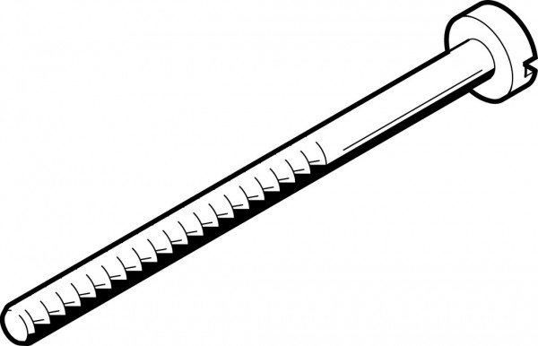 DIN84-M4X10-4.8 Zylinder-Schraube