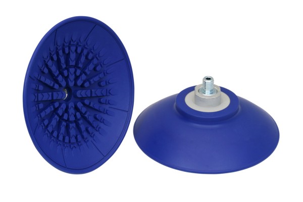 Flachsauggreifer (rund) SAF 125 NBR-60 M10-AG