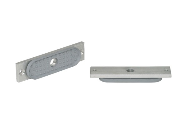 Saugplatte (oval) SPLO 100x32 NBR-55 G1/4-IG