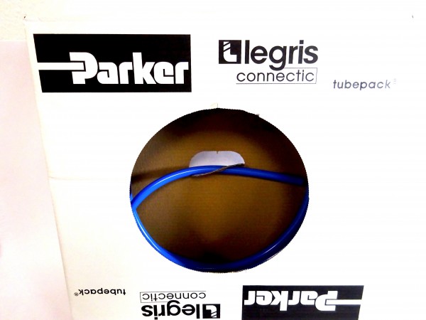 PU-ROHR-BLAU-14x9,5-25 M ROLLE