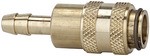 ID: 107132 - Schnellverschlusskupplung NW 5, Messing blank, Tülle LW 5