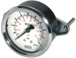 ID: 101924 - Standardmanometer Dreikantfrontring, G 1/4 hinten, 0 - 4,0 bar, Ø 50