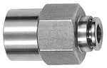 ID: 135100 - Gerade Steckverschraubung, G 3/8 i., Schlauch-Ø 10, ES 1.4404