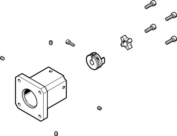 EAMM-A-V25-42A Axialbausatz