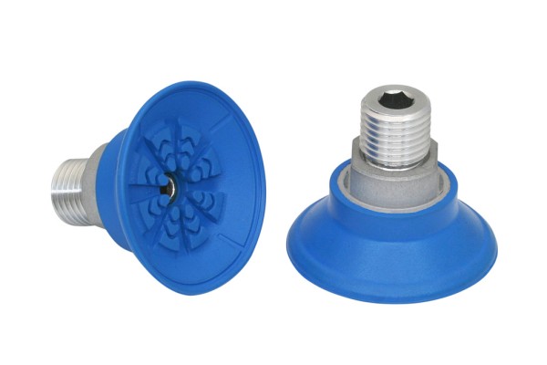 Flachsauggreifer (rund) SAF 40 NBR-45 M14x1.5-AG