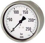 ID: 102062 - Manometer, Robustausf., G 1/2 hinten exzentr., 0-10,0 bar, Ø 100